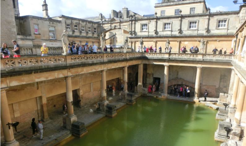 英国巴斯小镇图片大全,英国巴斯教堂