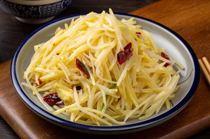 如何炒土豆丝不粘锅而且软烂,土豆丝炒着老粘锅怎么才不粘锅