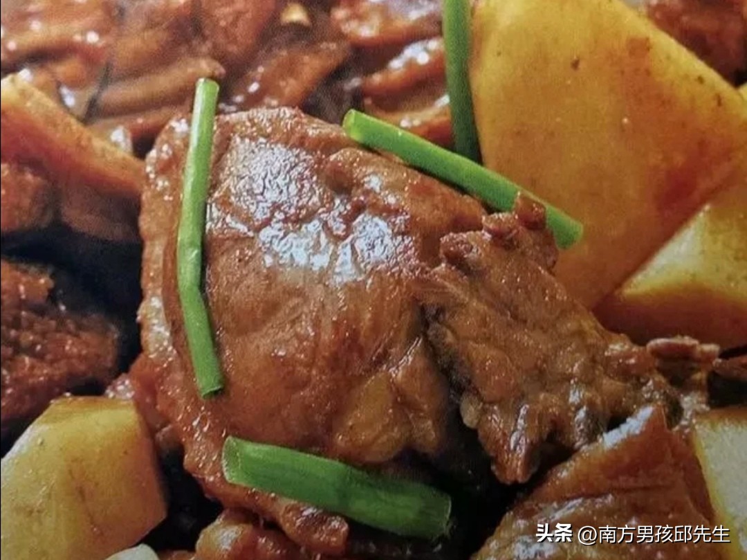 广东顺德干芋头梗焖鸭,广式腊味烧鸭饭