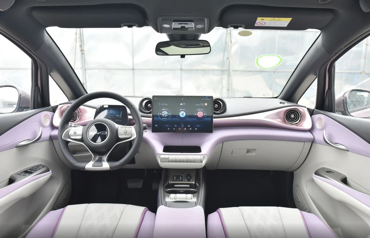 比亚迪海豚时尚版纯电动,比亚迪纯电新车海豚体验