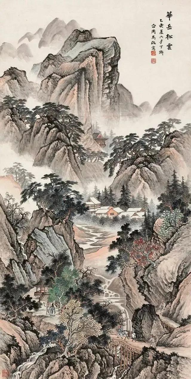 名家画太行山水画作品欣赏,名家孙天牧山水画精选欣赏