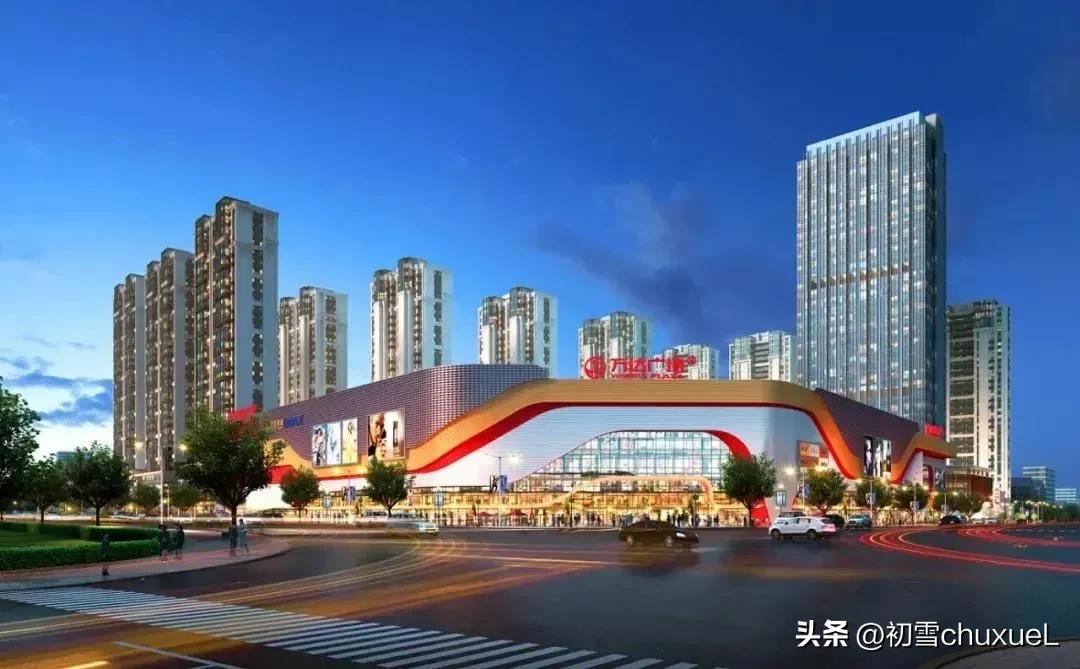 万达广场景观设计,万达广场景观灯