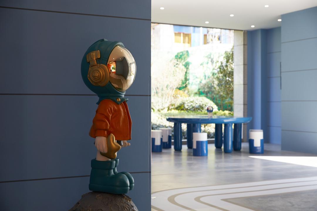 【S.U.N新作】儿童主题架空层+样板房设计：穿越时空的星际之旅！