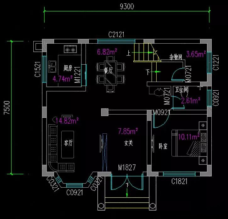 15套占地不足80平方二层农村自建房别墅设计；小宅基地玩出大花样