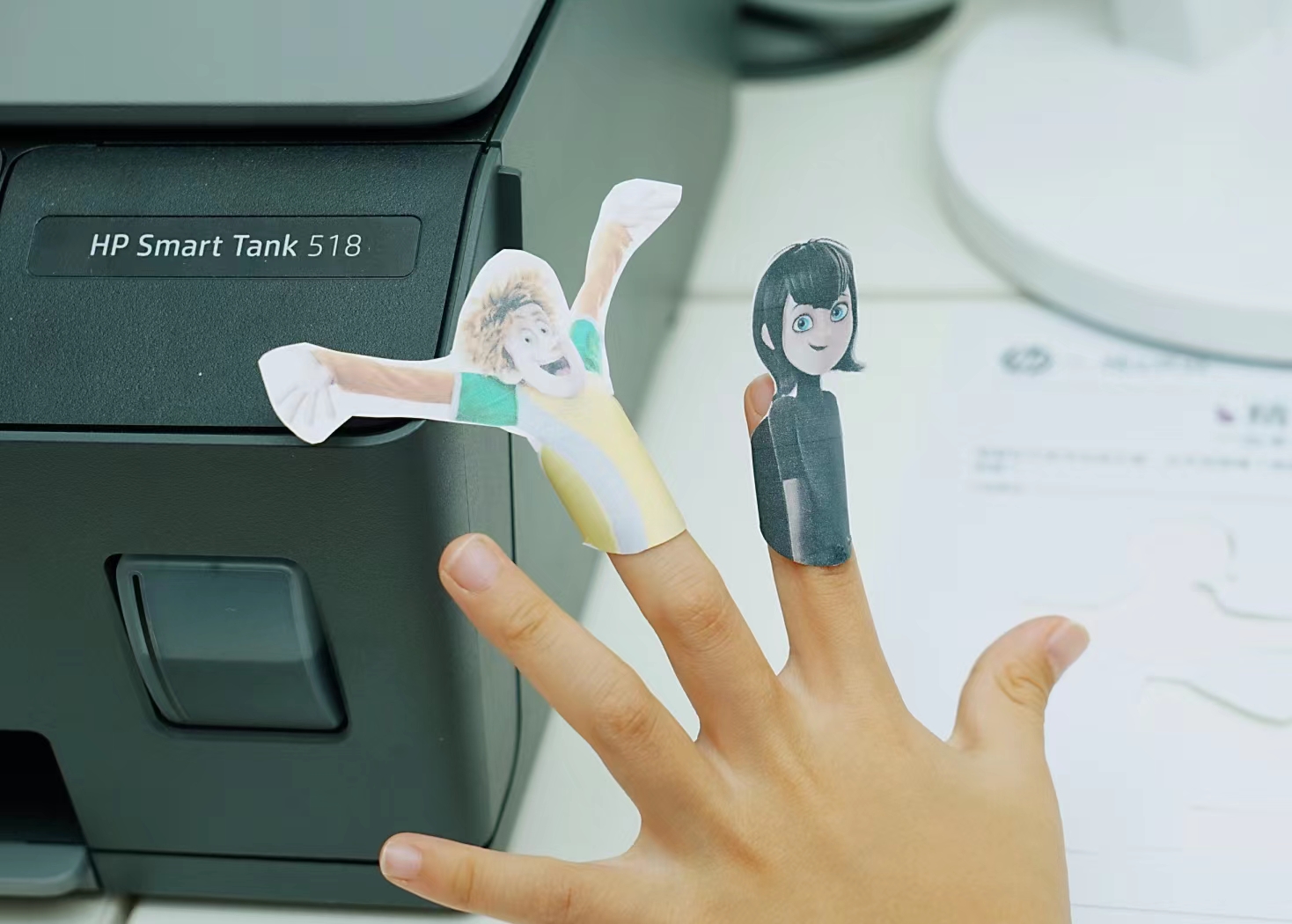 惠普smarttank518打印头清洁,惠普smarttank518如何复印