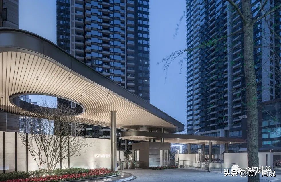 高档小区大门入口图片欣赏,高档小区大门入口门楼图