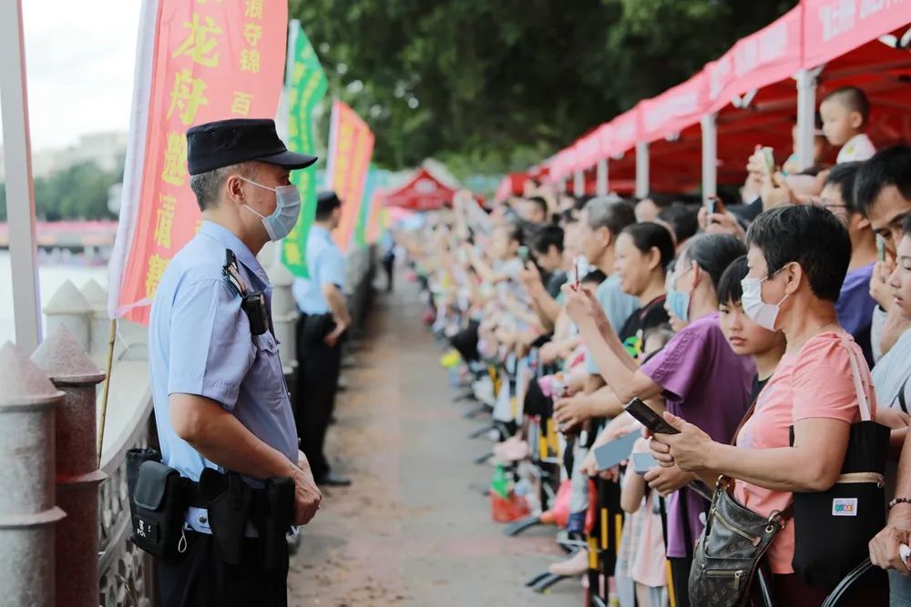 筑牢龙舟赛安保,赛龙舟之水警维护治安篇