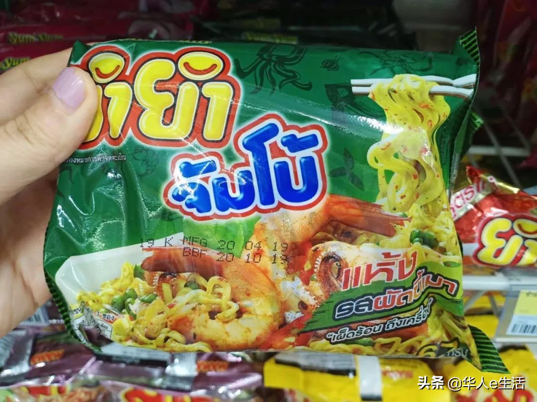 泰国有哪些好吃的泡面,泰国最好吃的速食面