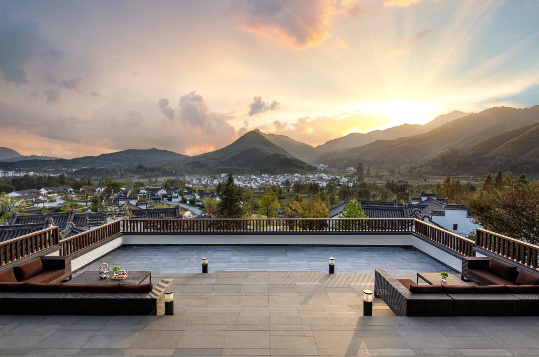 黄山悦榕庄度假旅行,黄山悦榕庄酒店在黄山山顶不