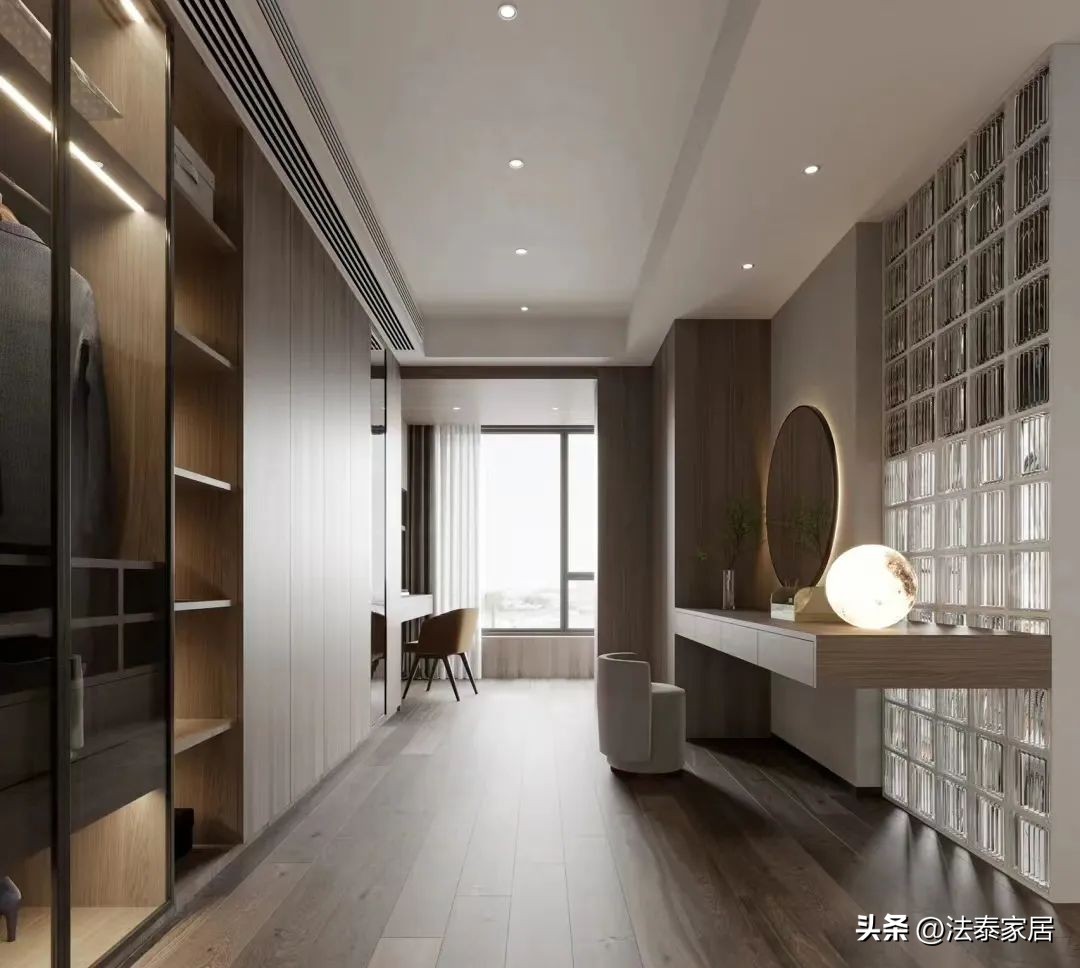 客厅墙柜与展示柜一体化,门墙柜一体化解决方案