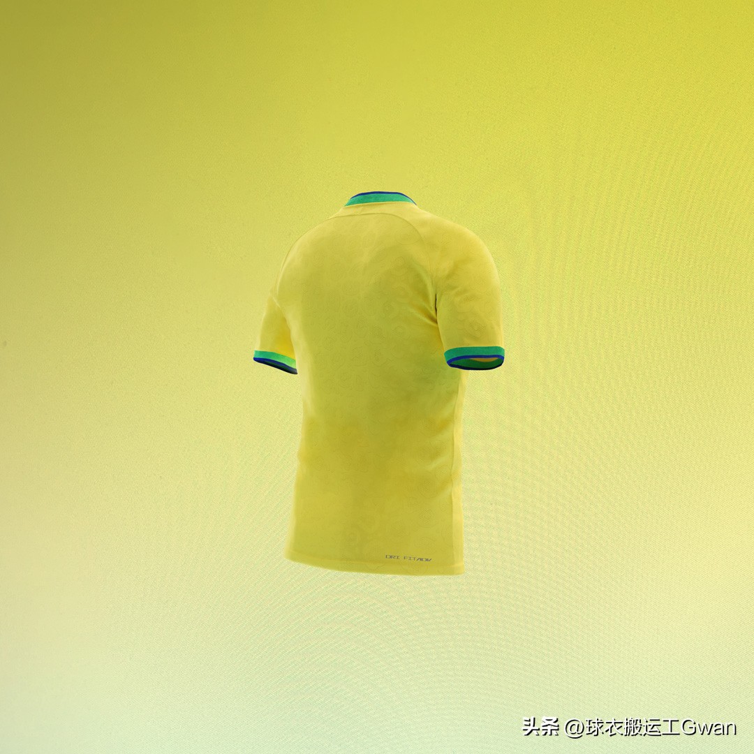 巴西国家队所有球衣,巴西2022世界杯