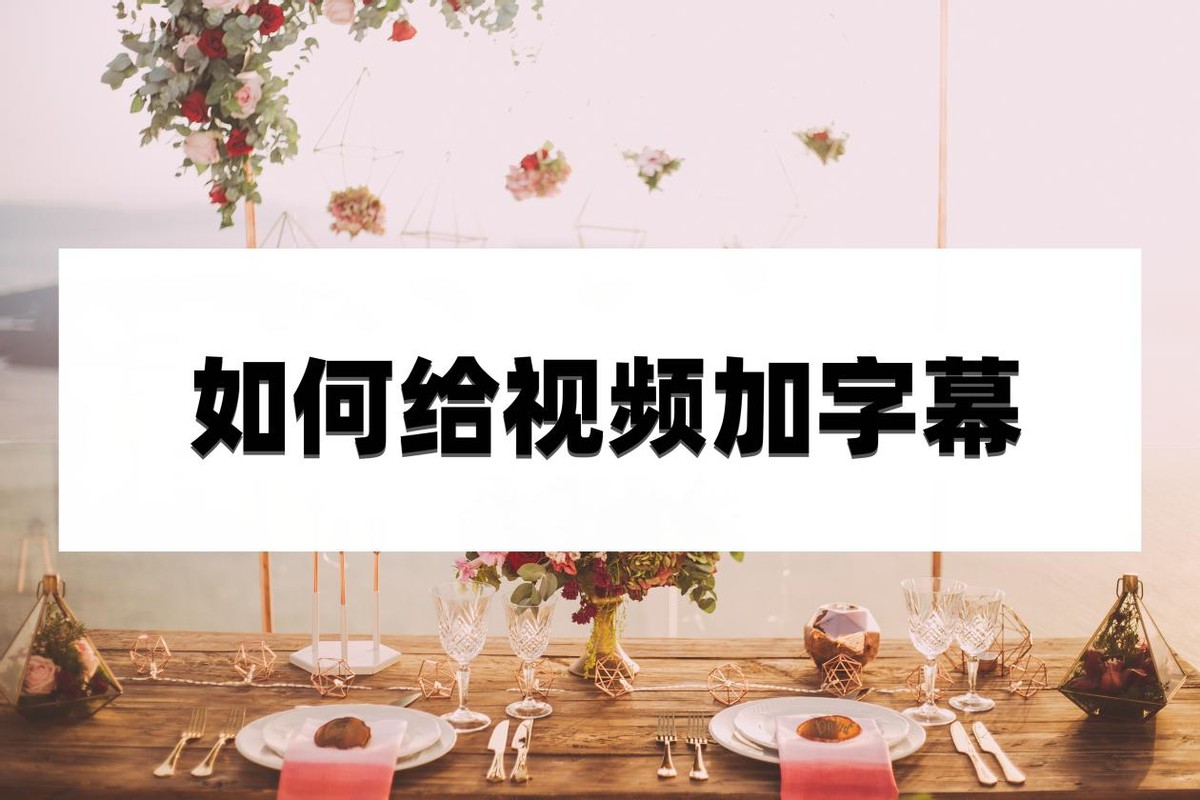 怎样给视频添加字幕加歌词,外国视频没字幕怎么添加中文字幕