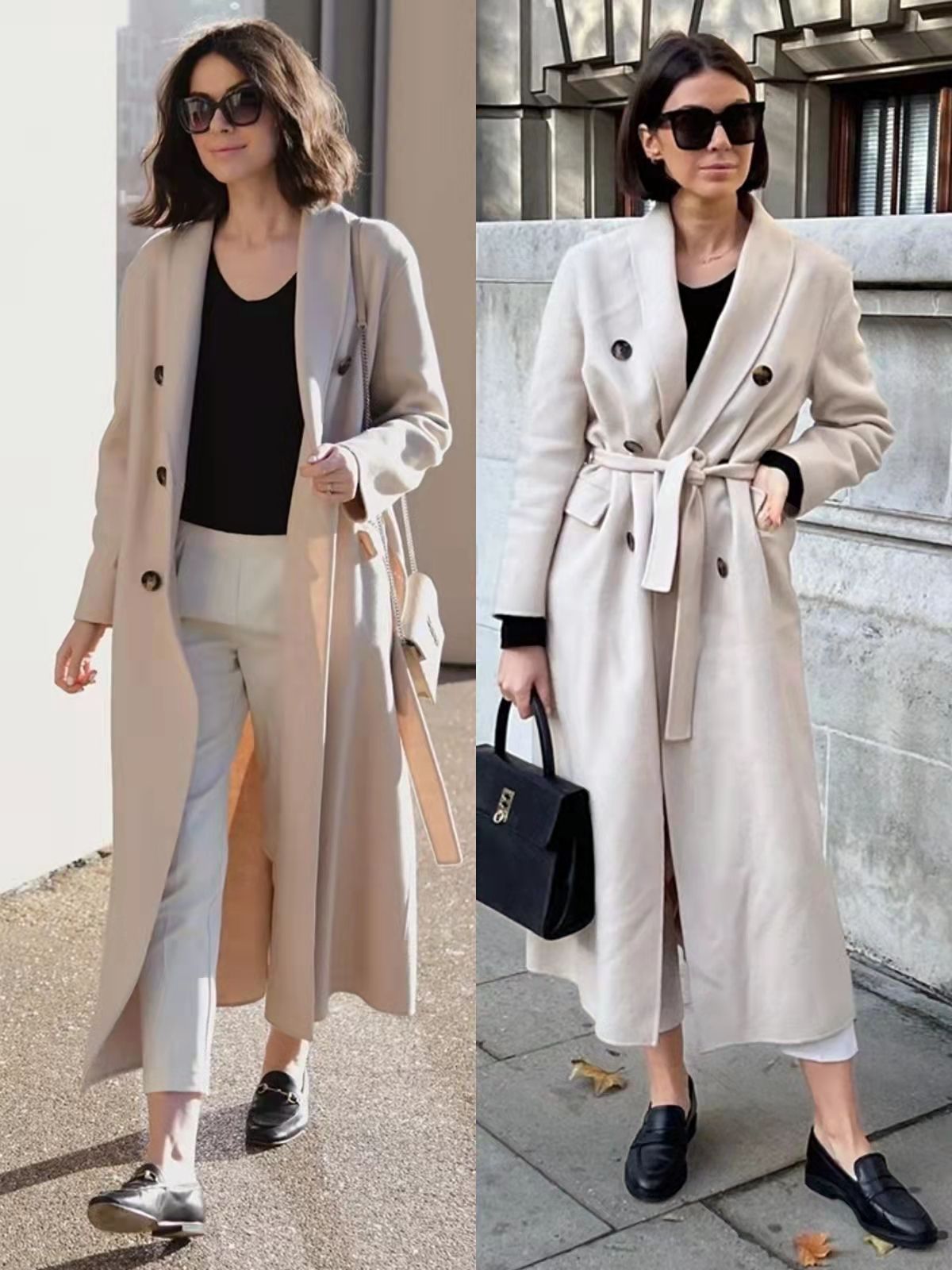 修饰腿型推荐冬季裤子,适合粗腿的宽松垂感裤子