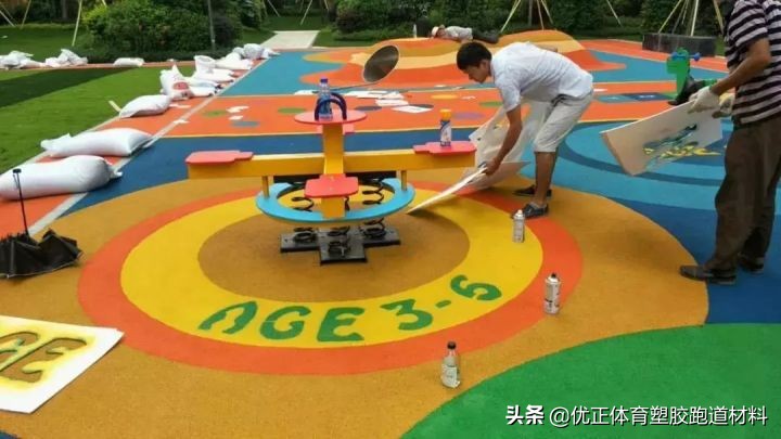 儿童游乐场地垫推荐,室外儿童滑滑梯地垫用什么好