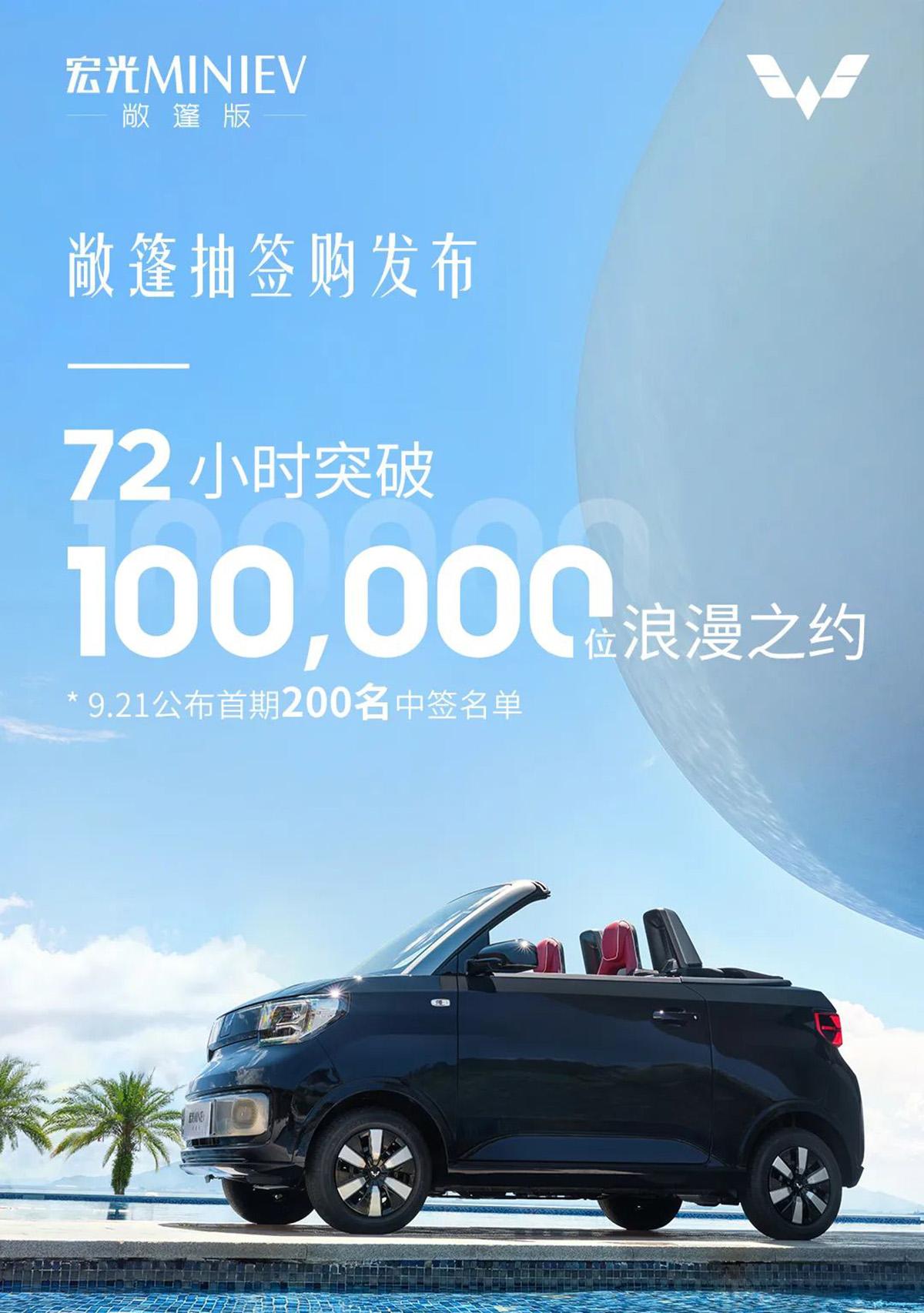 五菱宏光miniev敞篷版会上市吗,五菱宏光miniev敞篷版官宣量产