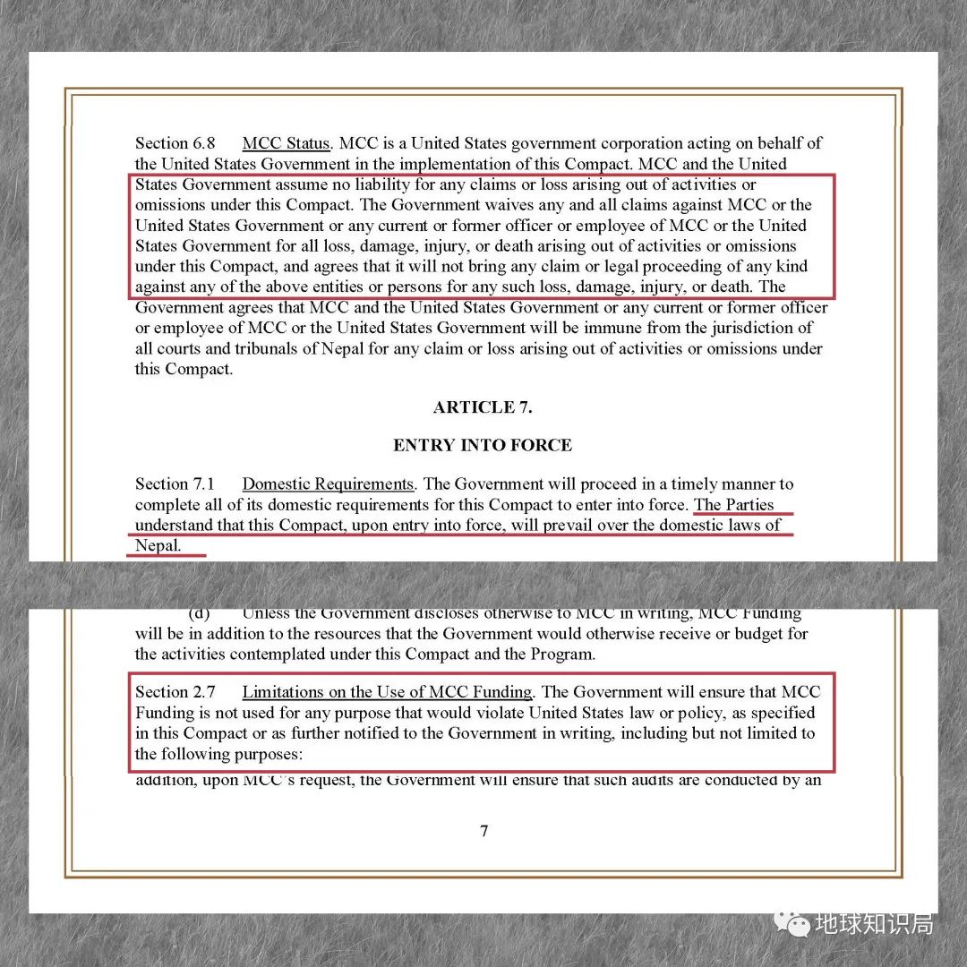 尼泊尔接受美国援助协议,尼泊尔加入北约了吗