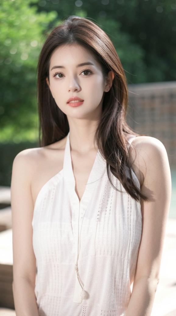 人像摄影夏日甜美可爱清纯女孩儿,艺术照摄影异域风写真