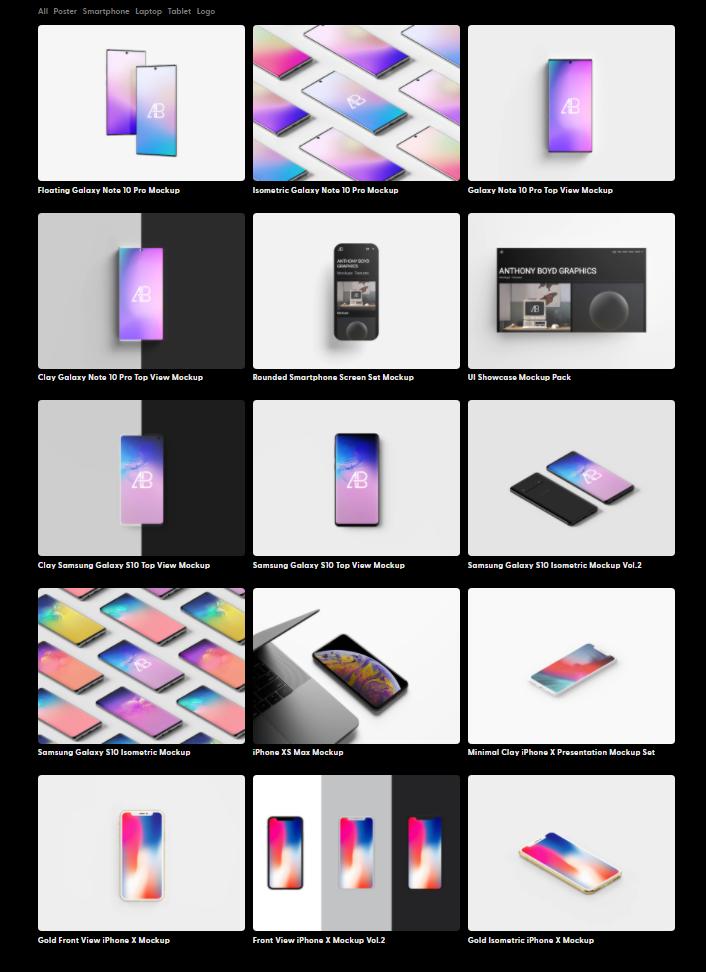 包装盒样机网站推荐免费,国外免费产品样机网站