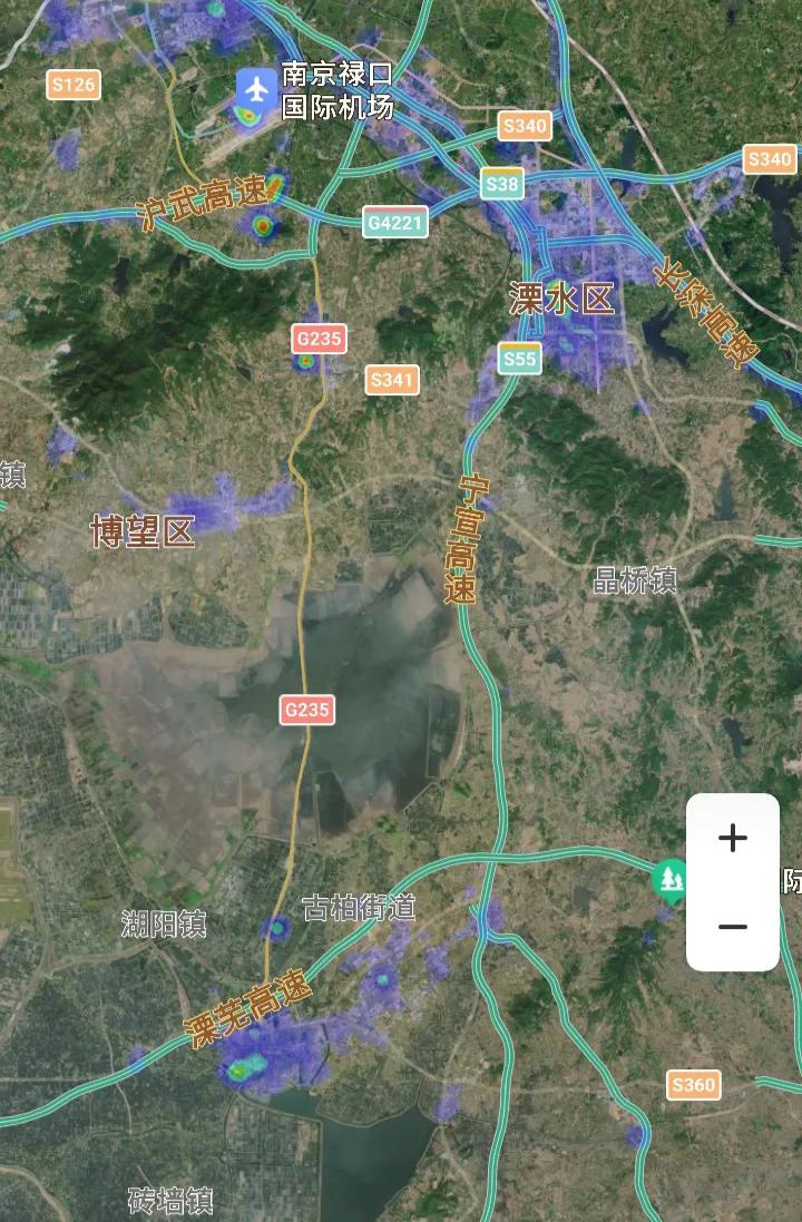 南京六合溧水和高淳,南京浦口和六合