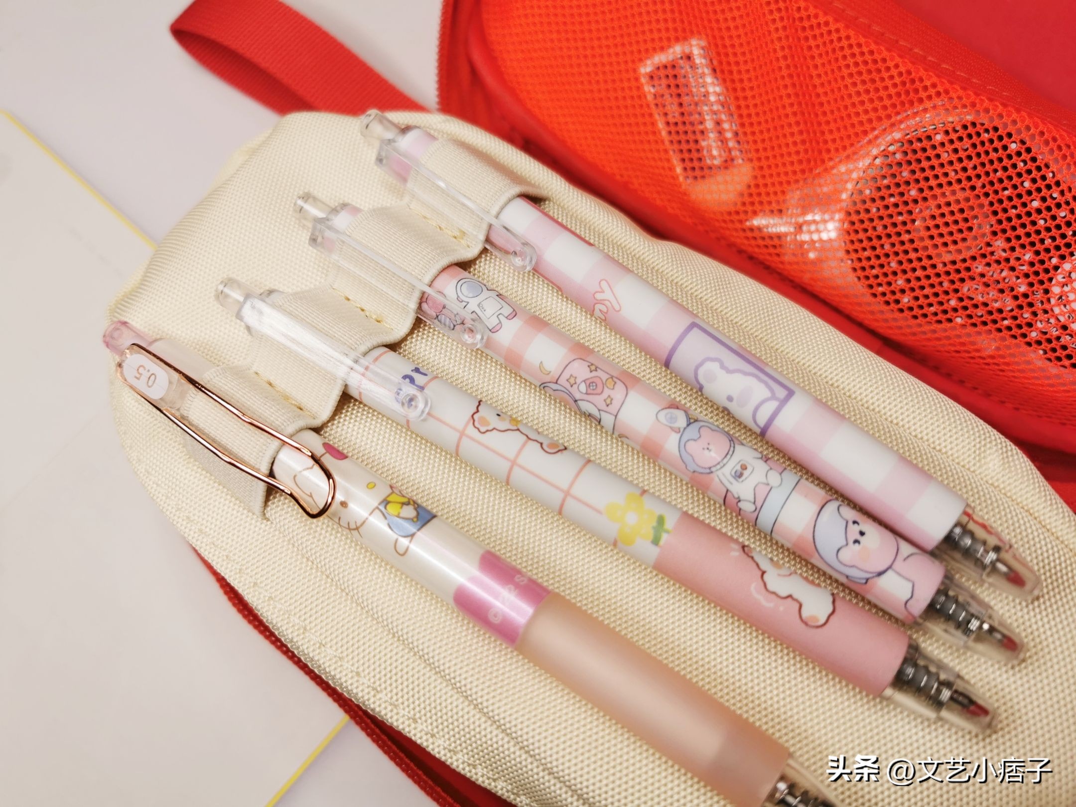 笔袋分享学生党大容量,学生党大容量笔袋