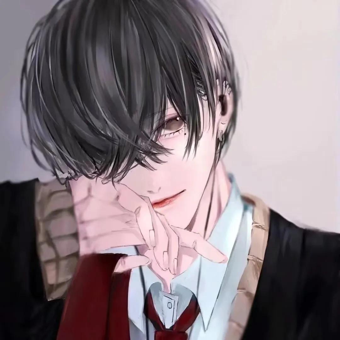 帅气动漫男头像情头,帅气动漫男头像可爱情头