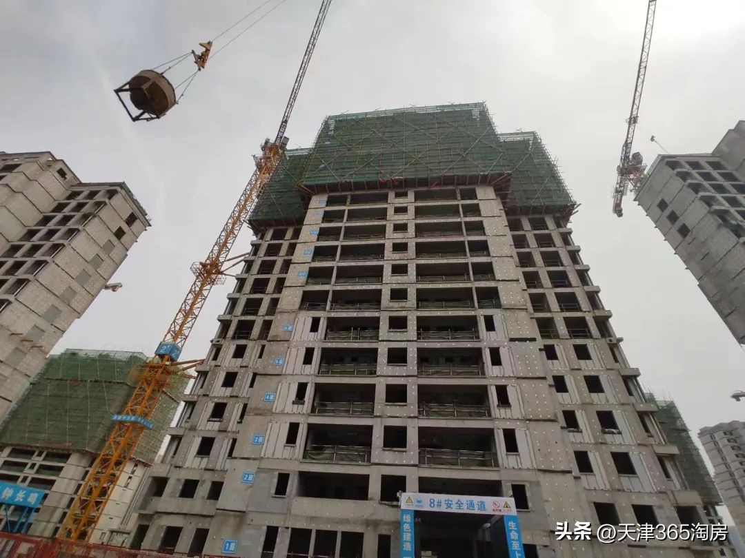 融创复工楼盘,天津融创精彩天地商业项目复工