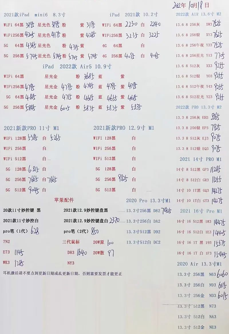 手机报价表7月最新,手机价格表最新11月份