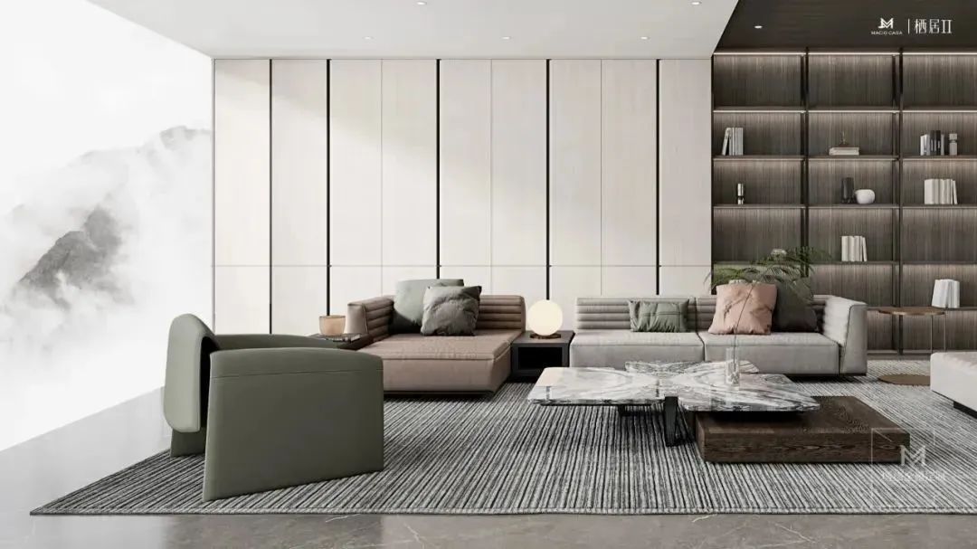 玛格全屋定制新中式空间讲解,玛格全屋定制增项