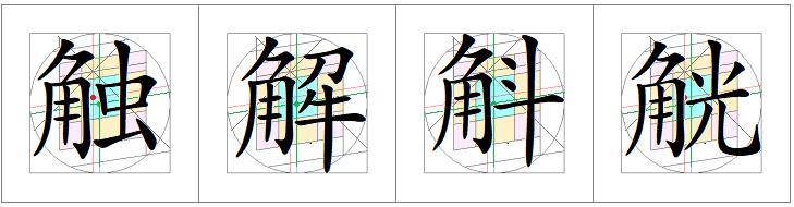 汉字书写的重心,汉字的重心是什么