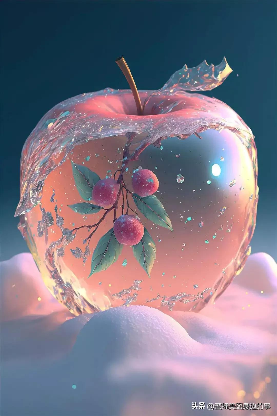 平安夜结平安果祝友友们平安喜乐,平安夜接平安果愿大家都平平安安