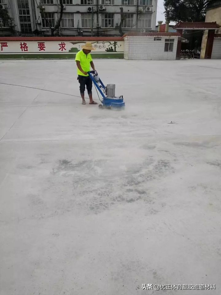 硅pu篮球场施工工艺及国标,正规硅pu篮球场施工全过程