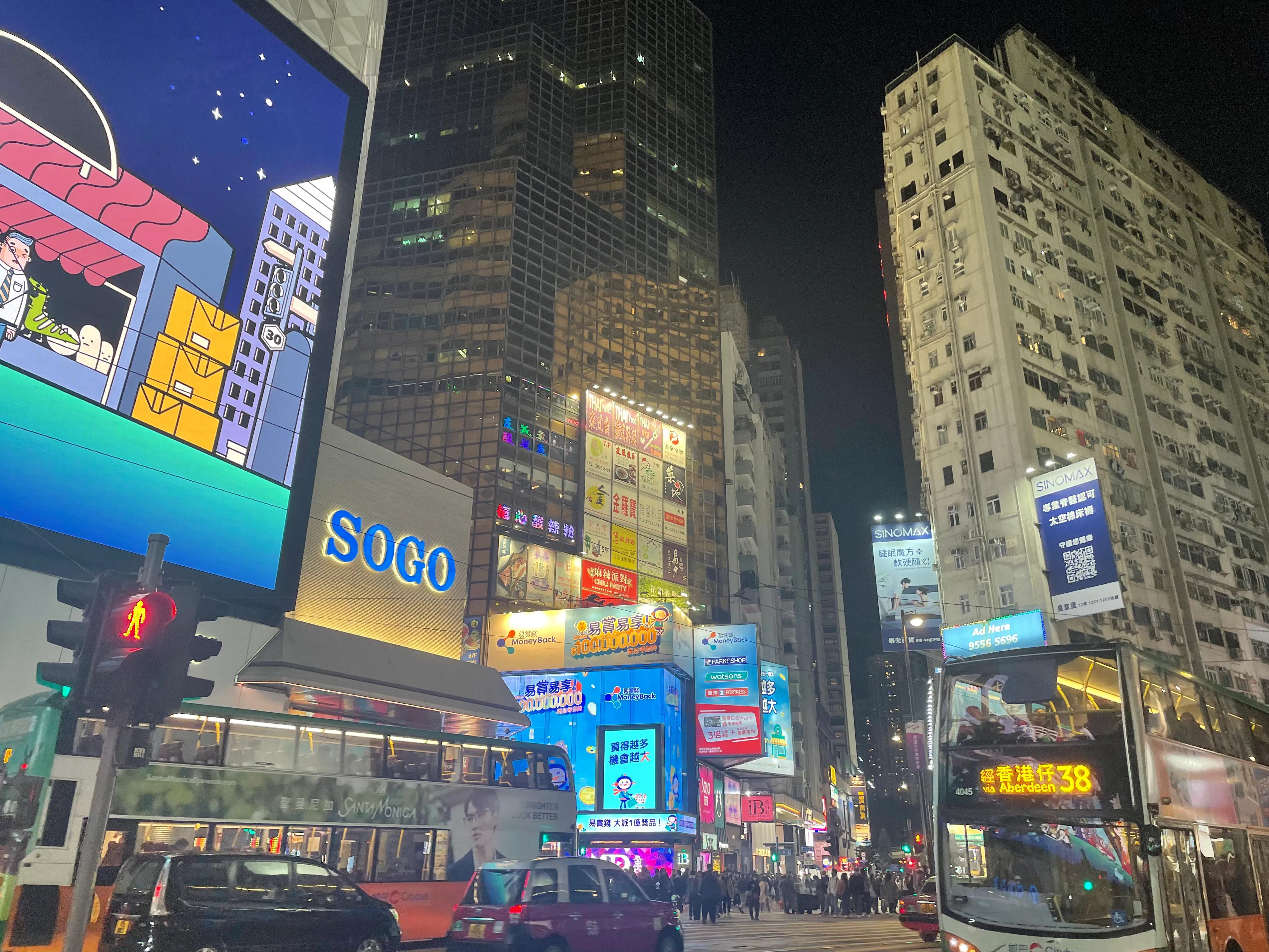 香港北游记,香港游记路线图