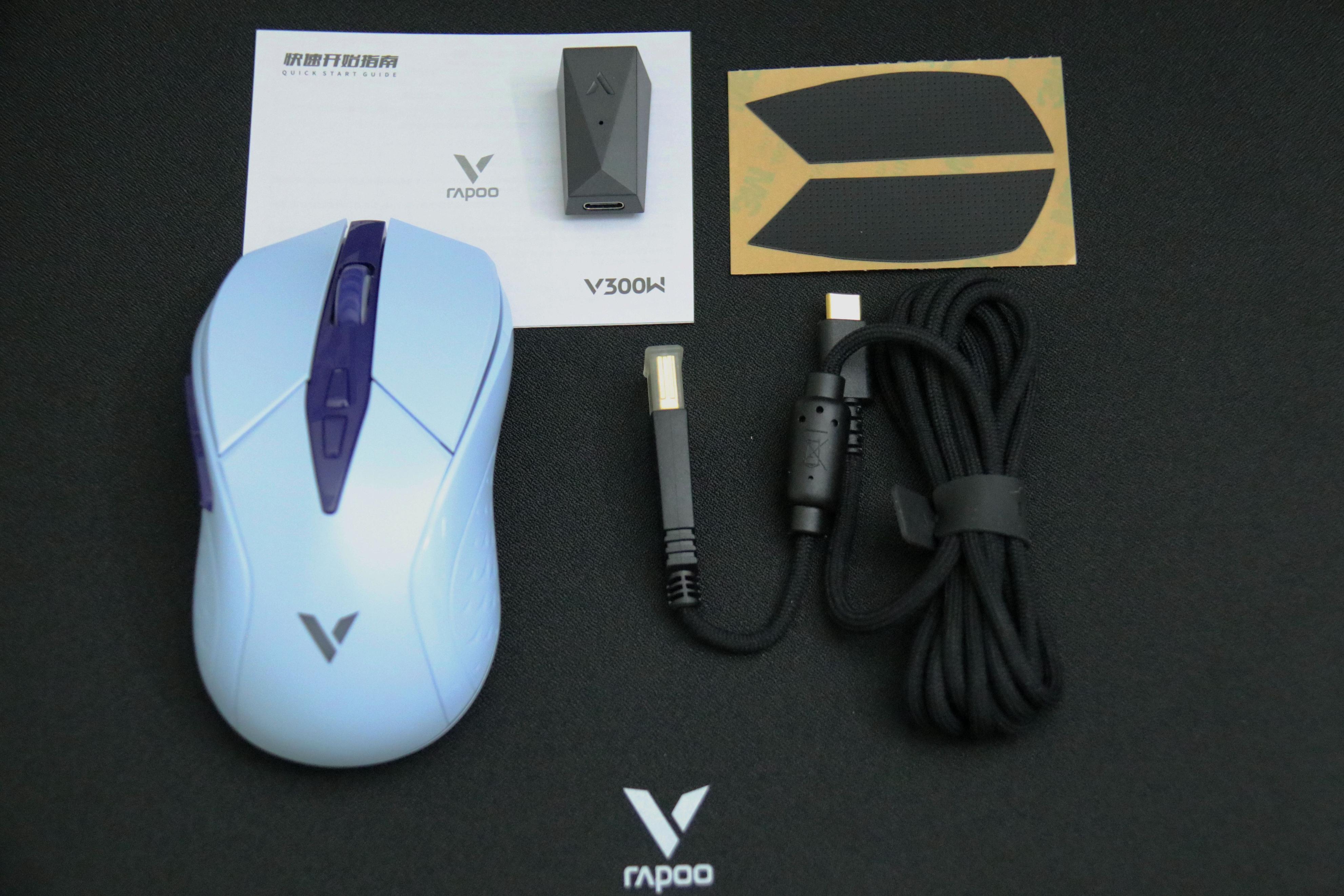 雷柏m300w鼠标,雷柏v200w与v300w区别