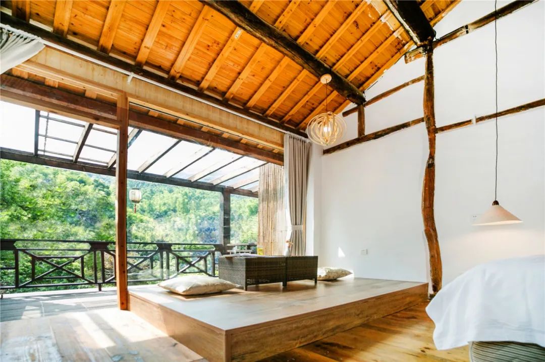 莫干山民宿泡温泉,莫干山温泉雪景民宿