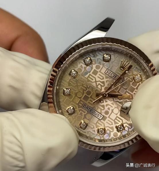 劳力士表镜碎了怎么修,劳力士表镜磕裂