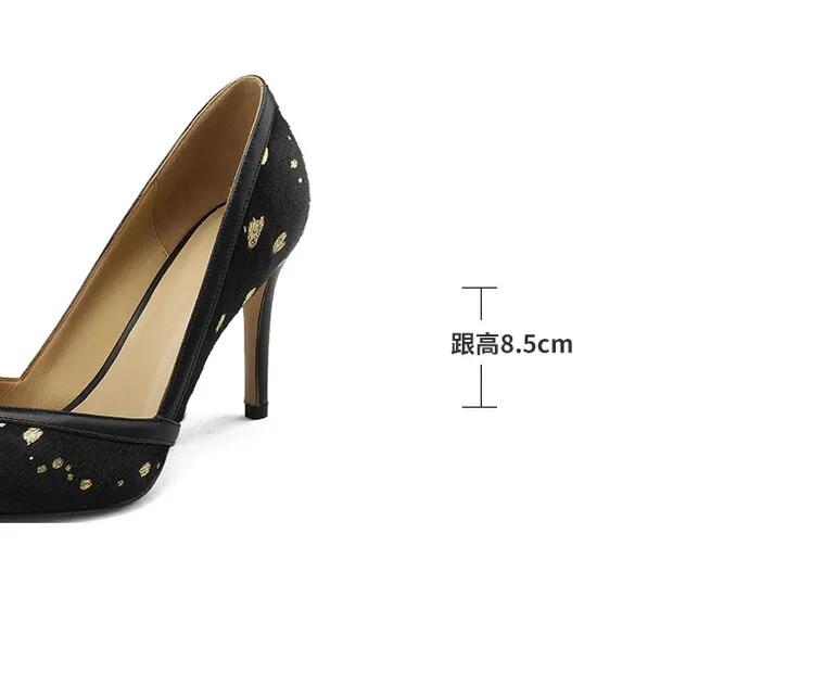 马毛豹纹高跟鞋,马海毛黑色高跟鞋