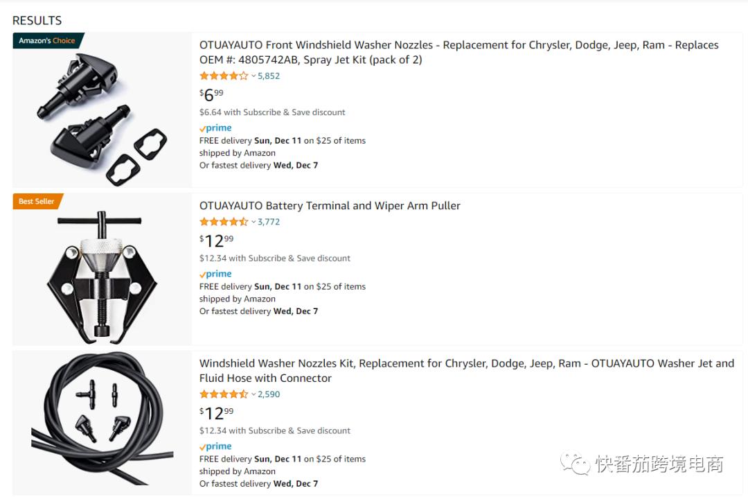 亚马逊汽车零配件品类前景,亚马逊每日一店