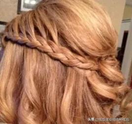 唯美编发盘发,唯美长发新娘编发