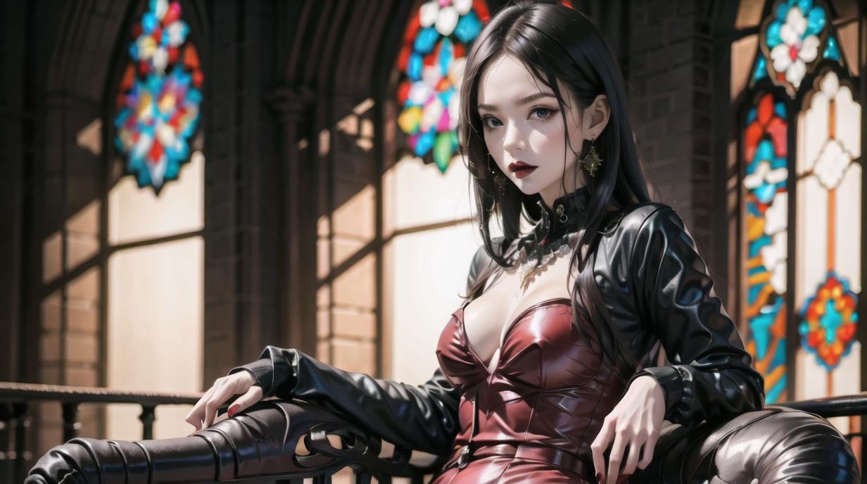 ai二次元少女美图,高颜值ai二次元美女图片