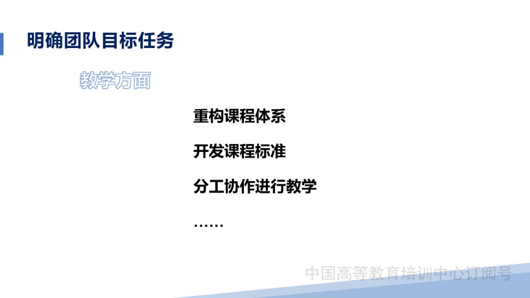 教学团队建设培训ppt,ppt课程团队建设