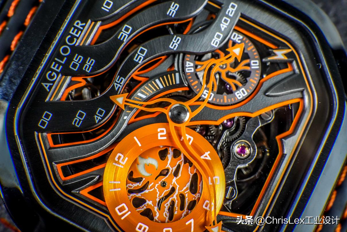 国产腕表ciga,艾戈勒燃系列限量