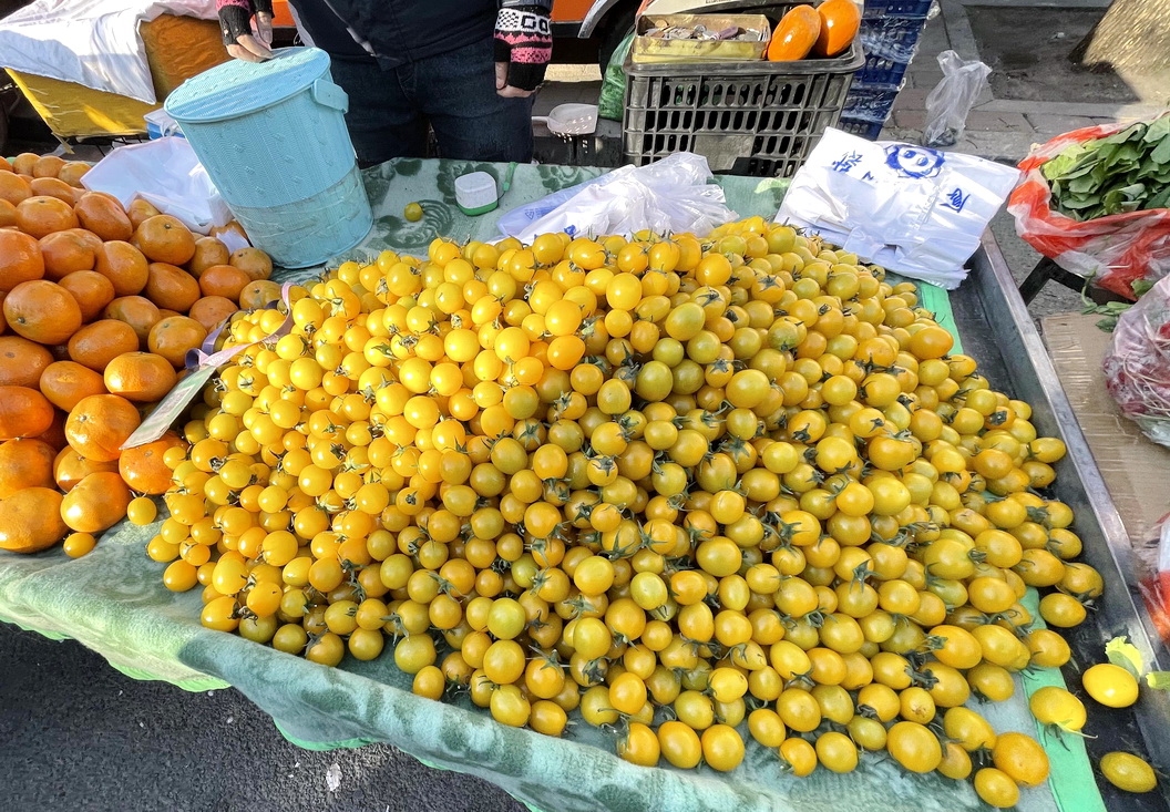 带大家看看东北早市物价多便宜,看东北早市物价冬天囤菜