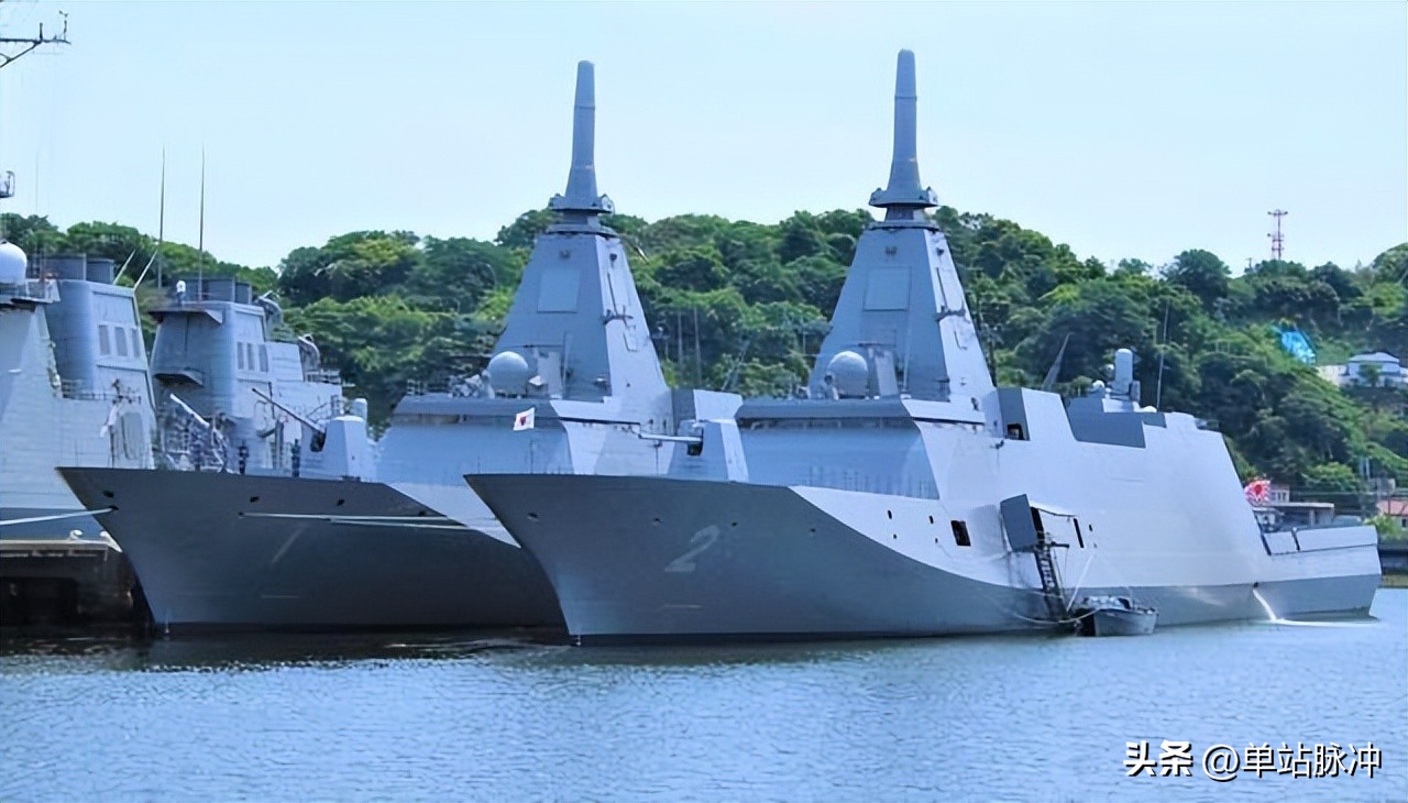 中国新一代护卫舰图片,中日韩新一代护卫舰
