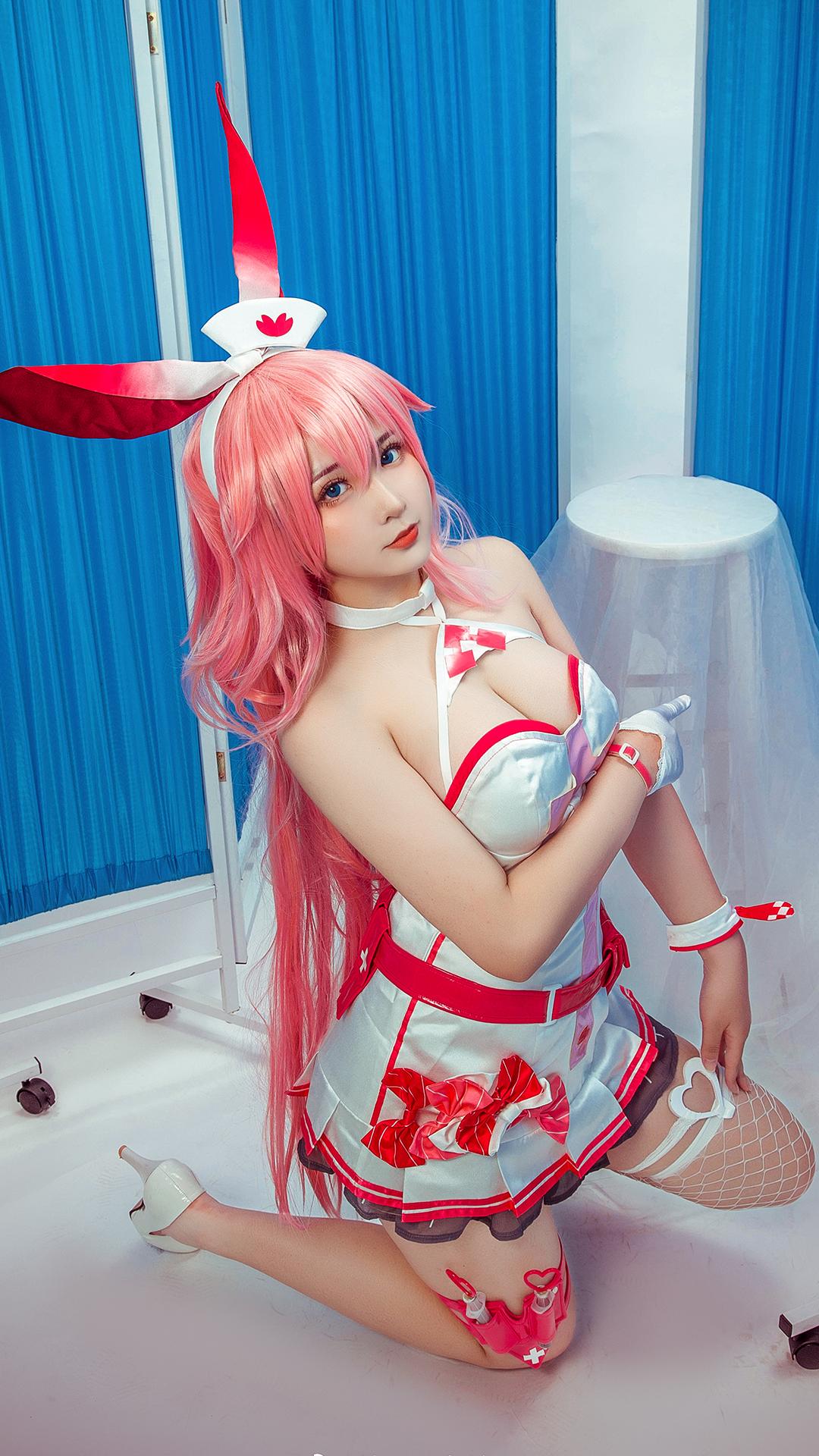 崩坏三八重樱夏色樱梦cos,cos八重樱崩坏3