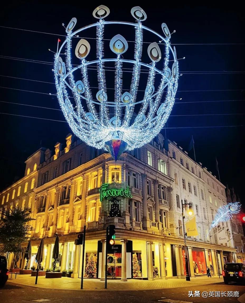 伦敦圣诞橱窗,2021年英国圣诞