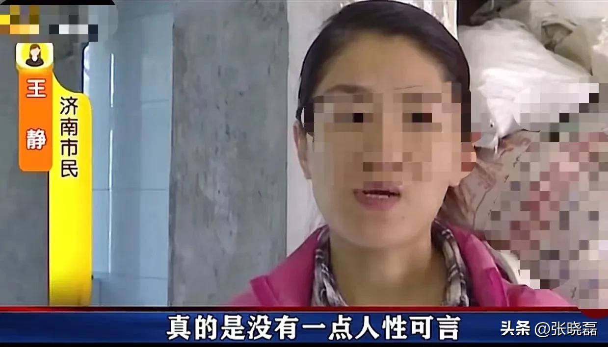 济南，装修工人的工钱被拖欠，怒砸业主新房瓷砖，直言钱不给装修别想留下！女业主大喊委屈