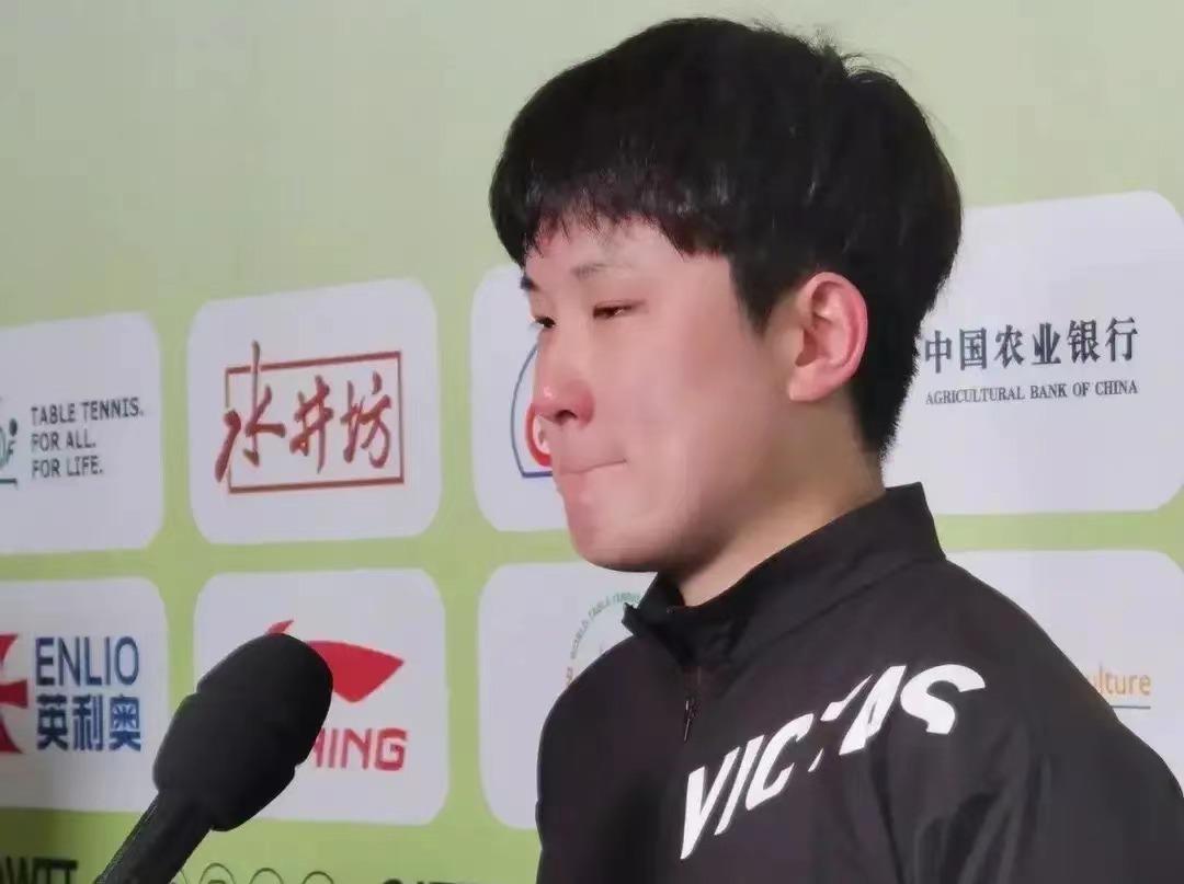张本智和赛后遗憾哭泣,张本智和赛后采访哭了视频