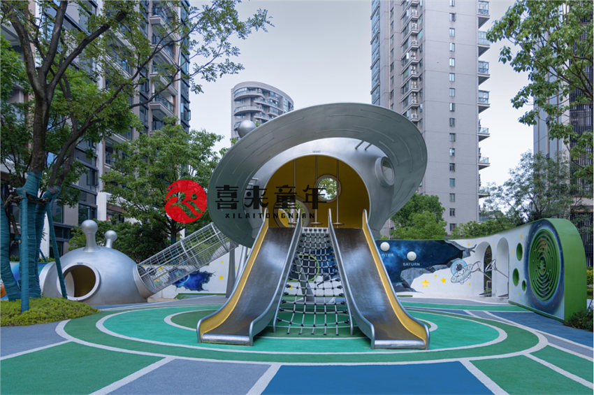 家庭室外游乐场儿童乐园设施推荐,小区内户外儿童游乐园的功能