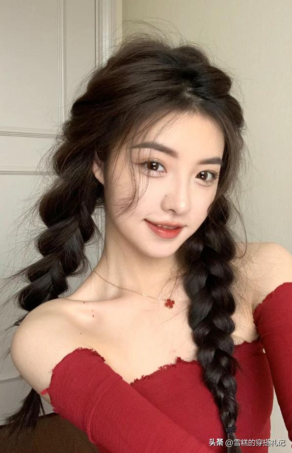 成人扎发显脸小简单款好看,告别披头散发扎发其实最时髦减龄