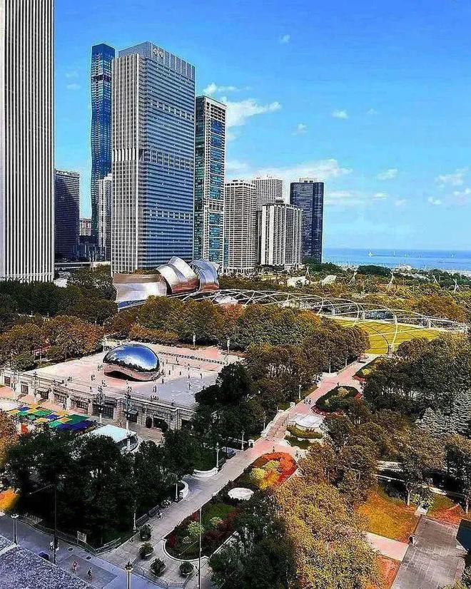 回忆美国旅行/到达梦中的芝加哥城（二）